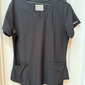 Skechers Barco Women's Black scrub set PXL pants and L top